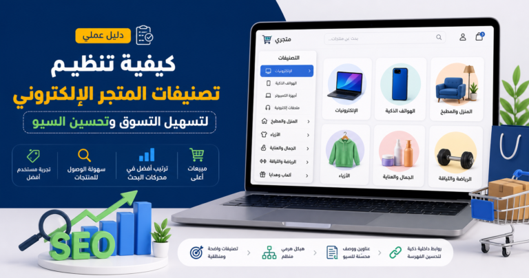 كيفية تنظيم تصنيفات المتجر الإلكتروني لتسهيل التسوق وتحسين السيو